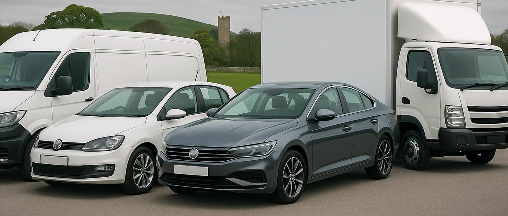 Vehicle hire background